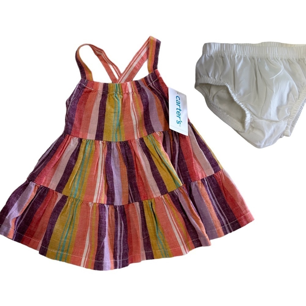 Carter’s Baby Girl Dress with Bloomers NWT